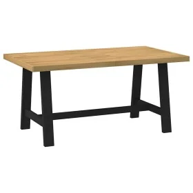 Mesa comedor NOAIN patas forma A madera maciza pino 160x90x75cm by , Kitchen and dining tables - Ref: Foro24-4100042, Price: ...