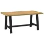 Mesa comedor NOAIN patas forma A madera maciza pino 160x90x75cm by , Kitchen and dining tables - Ref: Foro24-4100042, Price: ...