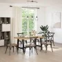 Mesa comedor NOAIN patas forma A madera maciza pino 160x90x75cm by , Kitchen and dining tables - Ref: Foro24-4100042, Price: ...
