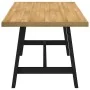 Mesa comedor NOAIN patas forma A madera maciza pino 160x90x75cm by , Kitchen and dining tables - Ref: Foro24-4100042, Price: ...