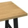 Mesa comedor NOAIN patas forma A madera maciza pino 160x90x75cm by , Kitchen and dining tables - Ref: Foro24-4100042, Price: ...