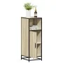 Armario de baño madera contrachapada roble Sonoma 35x37,5x100cm de , Muebles de baño - Ref: Foro24-849240, Precio: 64,83 €, D...