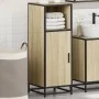Armario de baño madera contrachapada roble Sonoma 35x37,5x100cm de , Muebles de baño - Ref: Foro24-849240, Precio: 64,83 €, D...