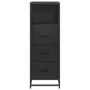 Armario de baño madera contrachapada negro 35x37,5x100 cm by , Bathroom furniture - Ref: Foro24-849249, Price: 92,27 €, Disco...