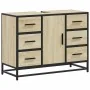 Armario lavabo baño madera ingeniería roble Sonoma 80x33x60 cm von , Badezimmermöbel - Ref: Foro24-849280, Preis: 118,14 €, R...