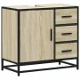 Armario de lavabo de baño madera roble Sonoma 65x33x60 cm de , Muebles de baño - Ref: Foro24-849275, Precio: 92,23 €, Descuen...