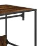 Armario de madera de ingeniería roble ahumado 90x50x180 cm by , Dresser Organizers and Bar Hangers - Ref: Foro24-849296, Pric...