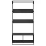 Armario de madera de ingeniería negra 90x50x180 cm de , Organizadores de vestidores y perchas de barra - Ref: Foro24-849294, ...