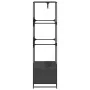 Armario de madera de ingeniería negra 90x50x180 cm de , Organizadores de vestidores y perchas de barra - Ref: Foro24-849294, ...