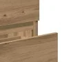 Mueble de baño con espejo de madera ingeniería roble artesanal de , Muebles de baño - Ref: Foro24-856378, Precio: 87,50 €, De...