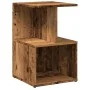 Mesita de noche madera contrachapada madera vieja 35x35x55 cm de , Mesitas de noche - Ref: Foro24-856530, Precio: 34,26 €, De...