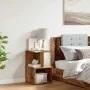 Mesita de noche madera contrachapada madera vieja 35x35x55 cm de , Mesitas de noche - Ref: Foro24-856530, Precio: 34,26 €, De...