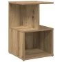 Mesita de noche madera de ingeniería roble artisian 35x35x55 cm de , Mesitas de noche - Ref: Foro24-856532, Precio: 38,10 €, ...