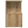 Mesita de noche madera de ingeniería roble artisian 35x35x55 cm de , Mesitas de noche - Ref: Foro24-856532, Precio: 38,10 €, ...
