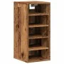 Mueble zapatero madera de ingeniería envejecida 32x35x70 cm de , Zapateros y organizadores de calzado - Ref: Foro24-856710, P...