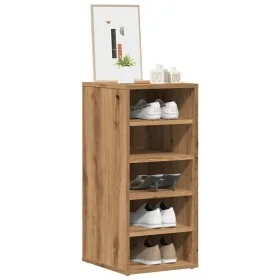 Mueble zapatero madera de ingeniería roble artisan 32x35x70 cm by , Shoe racks and shoe organizers - Ref: Foro24-856712, Pric...