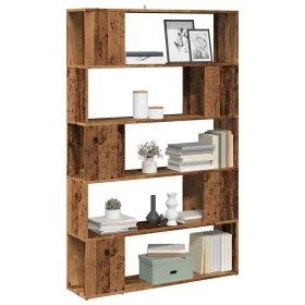 Estantería/divisor de espacios madera antigua 100x24x124,5 cm by , Bookcases and shelves - Ref: Foro24-856746, Price: 82,10 €...