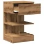 Mesita de noche madera de ingeniería roble artisan 40x35x65 cm von , Nachttische - Ref: Foro24-856750, Preis: 52,47 €, Rabatt: %