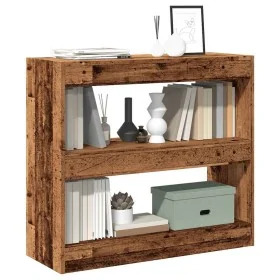 Estantería/divisor de espacios madera antigua 80x30x72 cm by , Bookcases and shelves - Ref: Foro24-856814, Price: 56,04 €, Di...