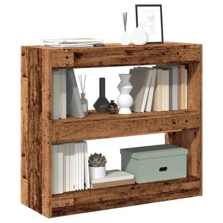 Estantería/divisor de espacios madera antigua 80x30x72 cm von , Bücherregale und Regale - Ref: Foro24-856814, Preis: 58,09 €,...