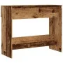 Mesa consola madera contrachapada envejecida 90x36x75 cm de , Mesas auxiliares - Ref: Foro24-856945, Precio: 65,82 €, Descuen...