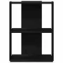 Librería de 3 estantes madera de ingeniería negro 60x30x80 cm de , Librerías y estanterías - Ref: Foro24-860257, Precio: 42,0...