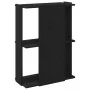 Librería de 3 estantes madera de ingeniería negro 60x30x80 cm de , Librerías y estanterías - Ref: Foro24-860257, Precio: 42,0...