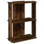 Librería 3 estantes madera ingeniería roble ahumado 60x30x80 cm by , Bookcases and shelves - Ref: Foro24-860260, Price: 41,44...
