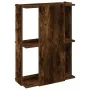 Librería 3 estantes madera ingeniería roble ahumado 60x30x80 cm by , Bookcases and shelves - Ref: Foro24-860260, Price: 41,44...