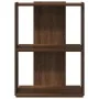 Librería 3 estantes madera ingeniería marrón roble 60x30x80 cm de , Librerías y estanterías - Ref: Foro24-860262, Precio: 43,...