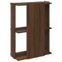 Librería 3 estantes madera ingeniería marrón roble 60x30x80 cm de , Librerías y estanterías - Ref: Foro24-860262, Precio: 43,...