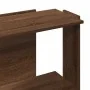 Librería 3 estantes madera ingeniería marrón roble 60x30x80 cm de , Librerías y estanterías - Ref: Foro24-860262, Precio: 43,...