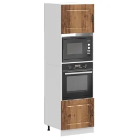 Armarios para horno 2 uds Lucca madera vieja madera ingeniería by , Kitchen cabinets - Ref: Foro24-3315039, Price: 195,22 €, ...