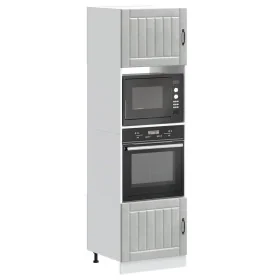 Armarios para horno 2uds Kalmar gris hormigón madera ingeniería by , Kitchen cabinets - Ref: Foro24-3315045, Price: 187,97 €,...
