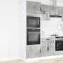 Armarios para horno 2uds Kalmar gris hormigón madera ingeniería by , Kitchen cabinets - Ref: Foro24-3315045, Price: 191,11 €,...