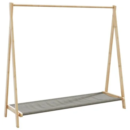 Perchero con estantes bambú 106x34x102 cm by , Dresser Organizers and Bar Hangers - Ref: Foro24-4008906, Price: 38,21 €, Disc...