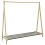 Perchero con estantes bambú 106x34x102 cm by , Dresser Organizers and Bar Hangers - Ref: Foro24-4008906, Price: 38,21 €, Disc...
