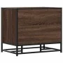 Banco zapatero madera de ingeniería roble marrón 60x40x53,5 cm by , Benches for halls and storage - Ref: Foro24-849223, Price...