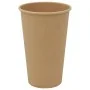Tazas de café de papel 1000 uds 16oz 400ml marrón de , Vasos desechables - Ref: Foro24-4102797, Precio: 87,29 €, Descuento: %