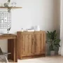 Armario libros madera ingeniería roble artisan 82,5x30,5x80 cm by , Bookcases and shelves - Ref: Foro24-856147, Price: 67,91 ...