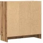 Armario libros madera ingeniería roble artisan 82,5x30,5x80 cm by , Bookcases and shelves - Ref: Foro24-856147, Price: 67,91 ...
