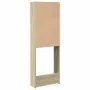 Armario de lavadora madera color roble sonoma 64x25,5x190 cm von , Zubehör für Waschmaschinen und Trockner - Ref: Foro24-8496...