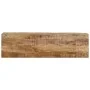 Mesa consola madera maciza mango rugosa y hierro 110x30x75 cm by , Side tables - Ref: Foro24-376066, Price: 163,52 €, Discoun...