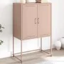 Aparador de acero rosa 68,5x38,5x107 cm by , Sideboards - Ref: Foro24-846507, Price: 81,52 €, Discount: %