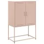 Aparador de acero rosa 68,5x38,5x107 cm by , Sideboards - Ref: Foro24-846507, Price: 81,52 €, Discount: %