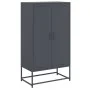 Aparador de acero gris antracita 68,5x38,5x123,5 cm de , Aparadores - Ref: Foro24-846496, Precio: 151,63 €, Descuento: %