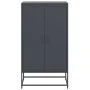 Aparador de acero gris antracita 68,5x38,5x123,5 cm de , Aparadores - Ref: Foro24-846496, Precio: 151,63 €, Descuento: %