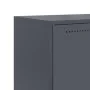 Aparador de acero gris antracita 68,5x38,5x123,5 cm de , Aparadores - Ref: Foro24-846496, Precio: 151,63 €, Descuento: %