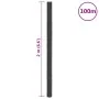 Membrana para malezas PP negra 2x100 m von , Anti-Unkraut-Netze - Ref: Foro24-4005231, Preis: 147,06 €, Rabatt: %