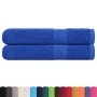 Toallas de sauna 2 uds 100% algodón azul 80x200 cm 360 gsm by , Towels - Ref: Foro24-136719, Price: 35,31 €, Discount: %